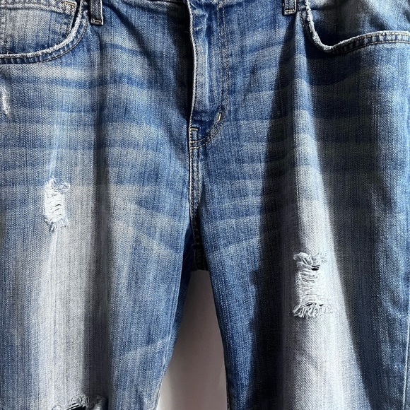 Current Elliott Distressed Boyfriend Jeans Sz 28 Distressed Front - Picture 2 of 11